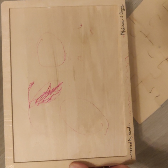 Melissa & Doug Hide and Seek Wooden Activity Board Magnets & 12pc jigsaw Puzzle - Picture 9 of 10